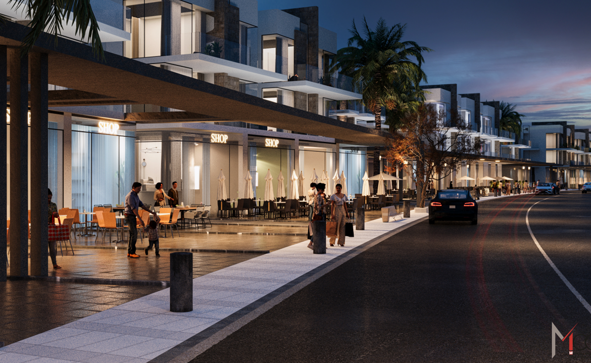 Residents enjoying the coastal atmosphere at Long Beach Residence Hurghada
