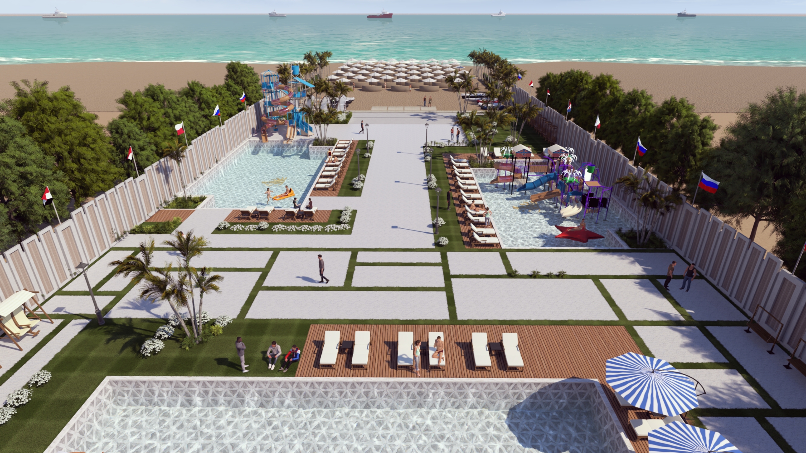 2bed sea view in ahyaa