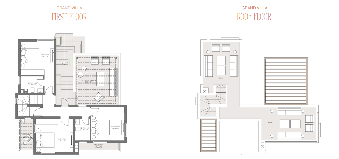 Grand villa layout in Siyal Makadi Heights Hurghada featuring luxury design, spacious rooms, and modern outdoor living spaces in Makadi Bay