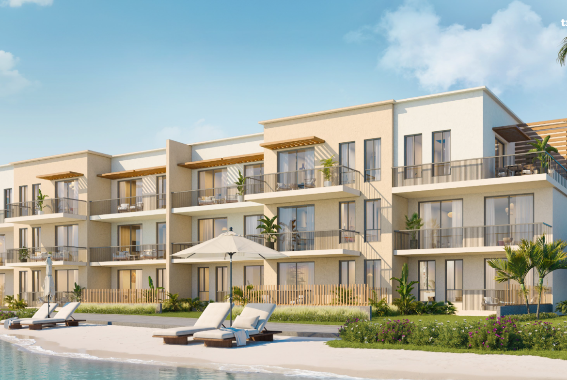 Sea view apartments at Makadina Makadi Bay overlooking the Red Sea coastline