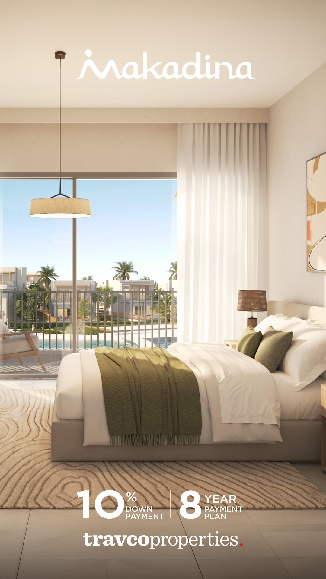 Serviced apartments with modern interiors and hotel-style amenities for comfortable living and investment