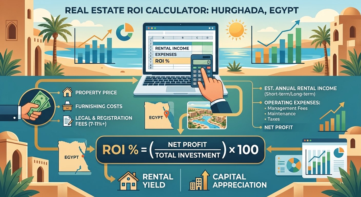 How to Calculate Real Estate ROI in Hurghada