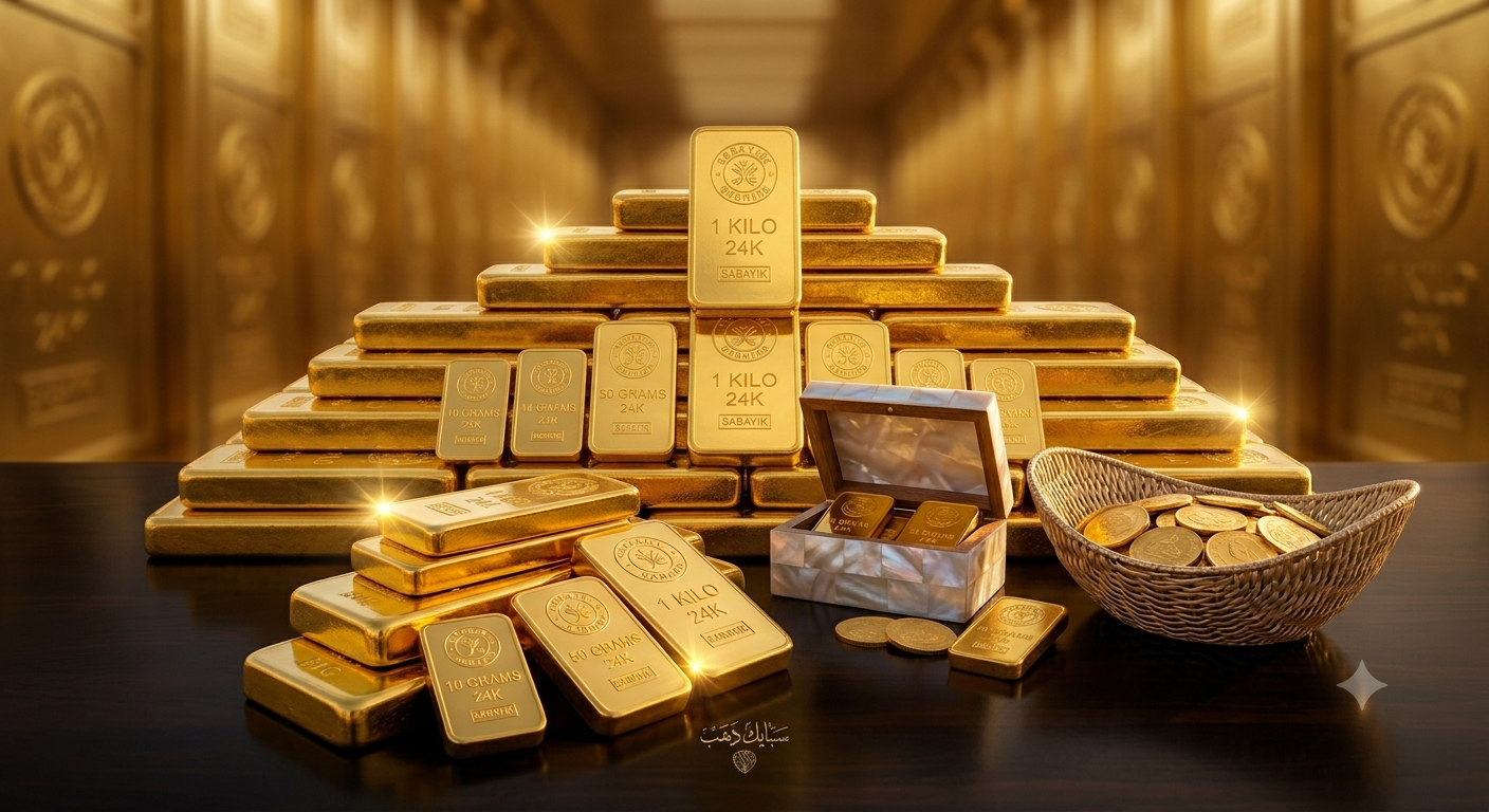 أسعار الذهب اليوم في مصر وسعر عيارات الذهب المختلفة