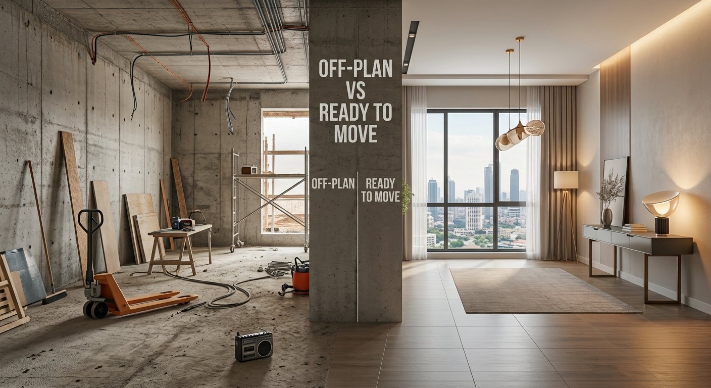 Off-Plan vs Ready-to-Move-In Property comparison