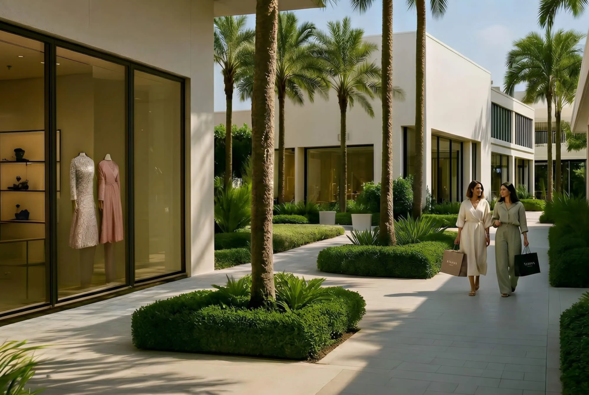 Shopping mall at ALDAU PENTA Hurghada
