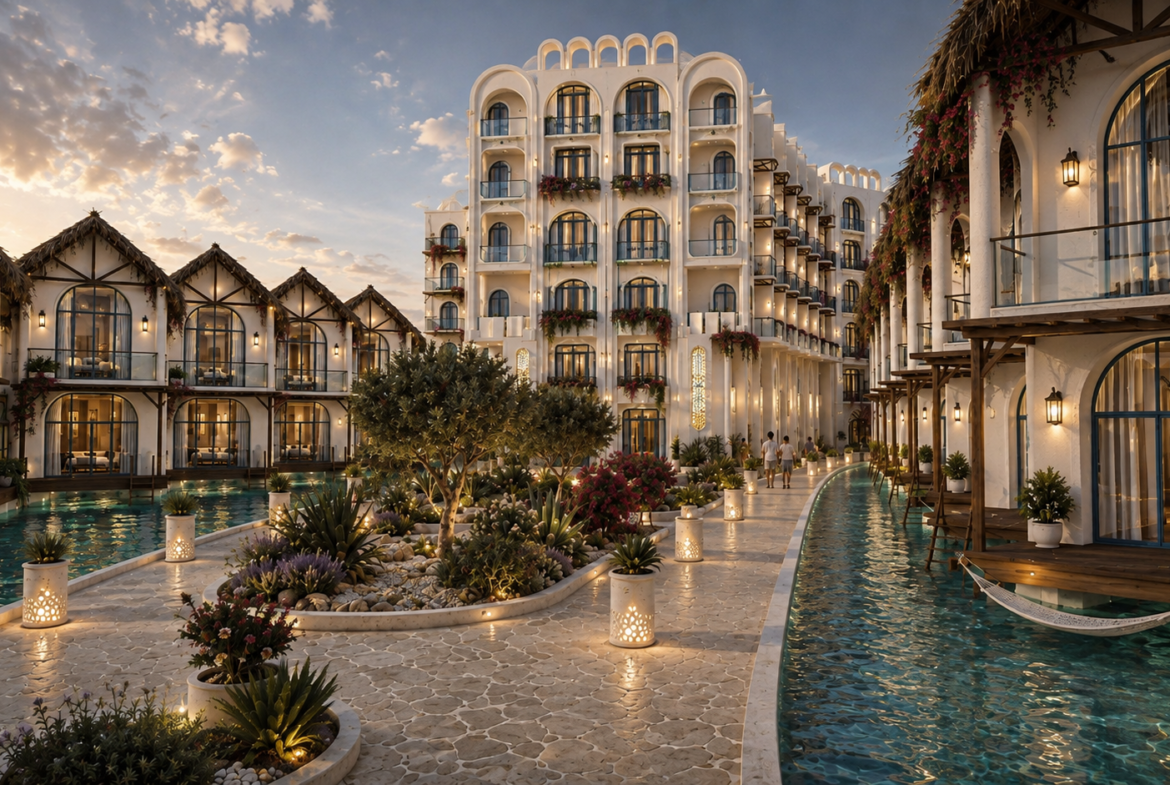 Resort facilities at Athena Resort Hurghada