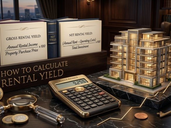 How to calculate rental yield on a Hurghada property using rental income and property value