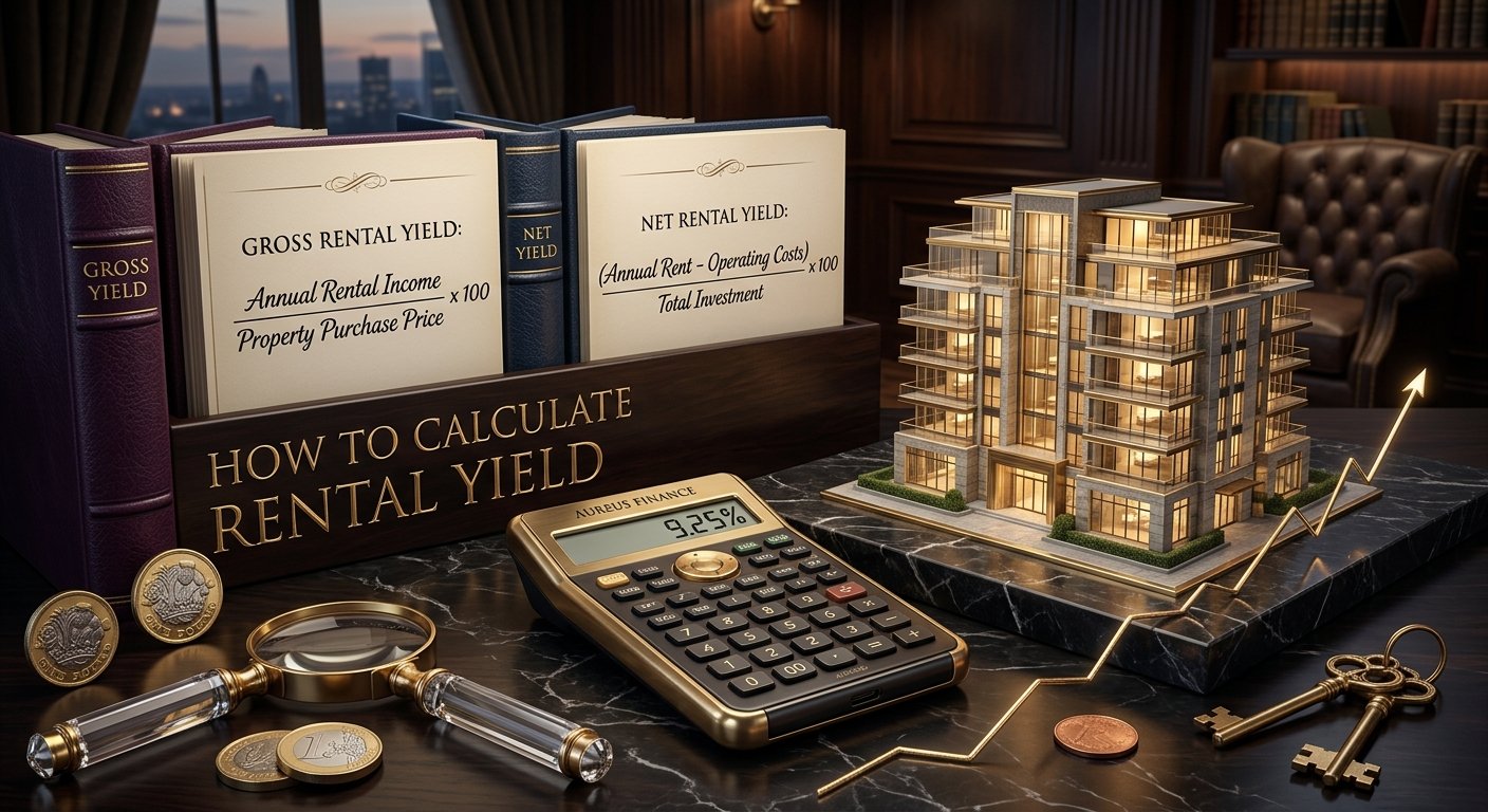 How to calculate rental yield on a Hurghada property using rental income and property value