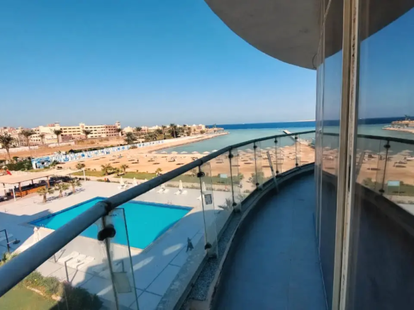 Ready-to-Move Studio with Sea Front View