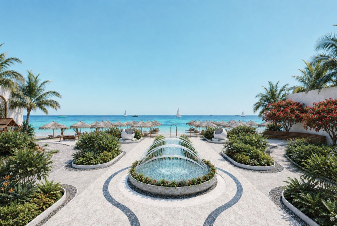 Sea view from Athena Resort Hurghada in El Ahyaa